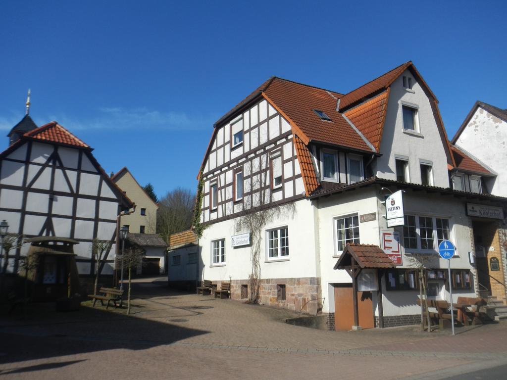 Gasthaus Koehlerhof Delliehausen Dış mekan fotoğraf